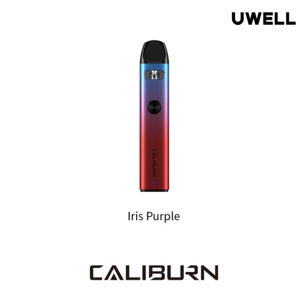 Iris-purplr 原廠正品 Uwell Caliburn A2 咖哩棒 小煙主機